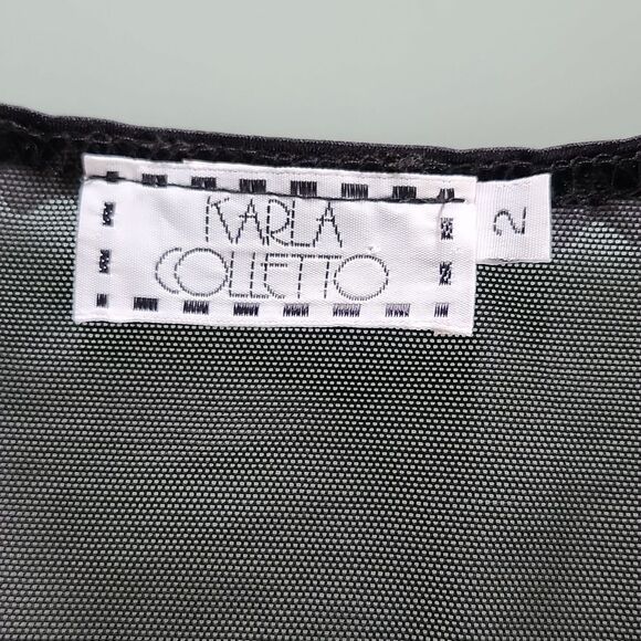 Karla Colletto Mesh Dress Swim Coverup - Picture 4 of 5